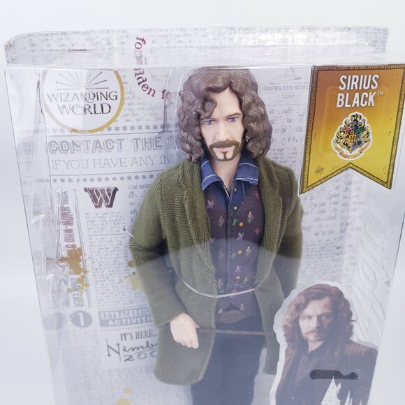 Harry Potter Wizarding World Sirius Black Doll 10-inch Fully Posable Collectible - Picture 2 of 7